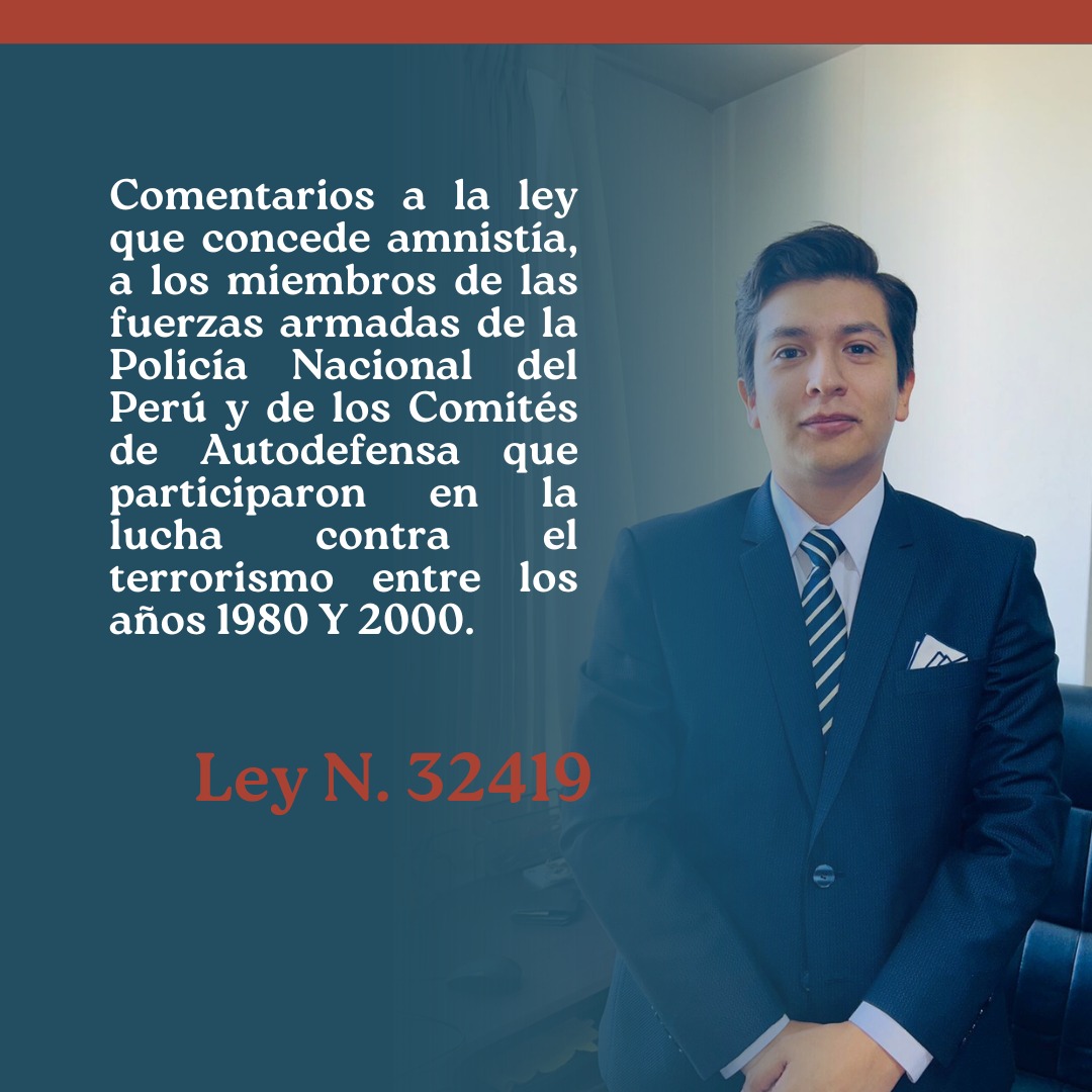 Comentarios a Ley N.° 32419